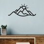 Wallity Mountain and Sun Escultura de pared